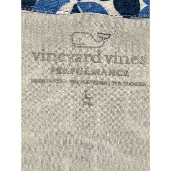 VINEYARD VINES GIRLS PERFORMANCE WHALE TAIL 1/4 ZIP - Picture 3 of 9